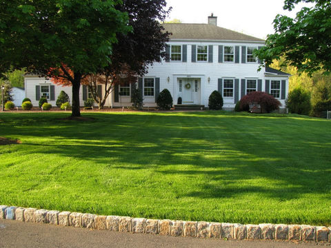 house serviced by Greener Lawns