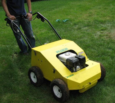 Lawn Aeration grass plants and roots need to have space in order to grow properly