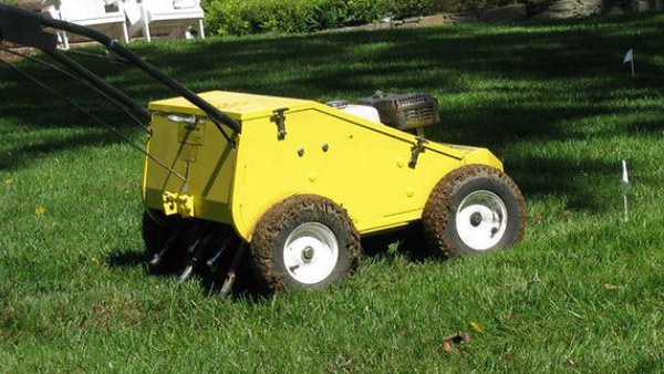 Lawn Aeration grass plants and roots need to have space in order to grow properly